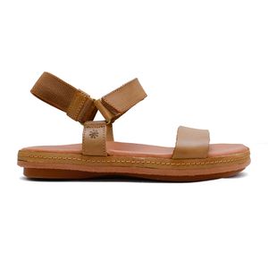 Sandália Flats New Face Âmbar e Caramelo Feminina