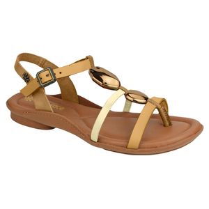 Rasteira Flatform New Face Ambar e Nuts Feminina